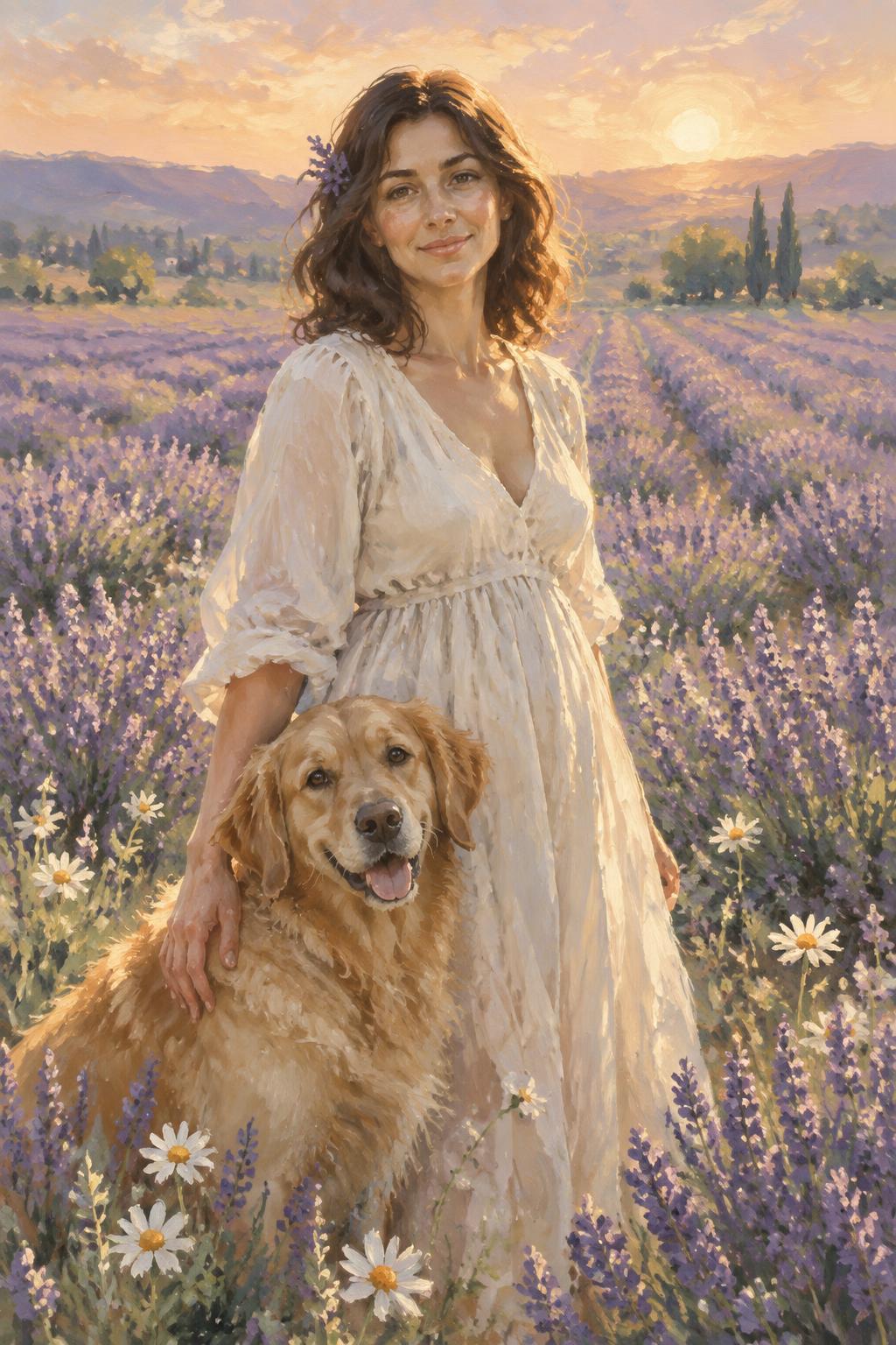 Lavender Meadow portrait collection