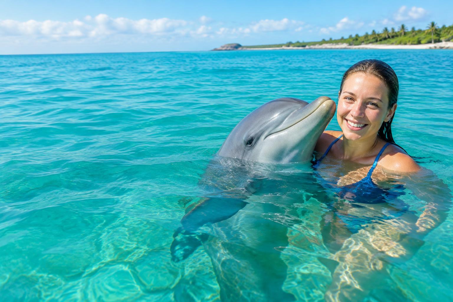 Wild Encounters lifelike dolphin encounter